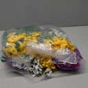 Alupssuc 24 Bundles Artificial Flowers for Outdoors, Fake Spring Flowers for Decoration, UV Resistant Realistic Pansies with Eucalyptus Silk Faux Flowers for Porch Patio Yard, Purple Yellow White