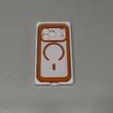 Miracase Magnetic for iPhone 17 Pro Case 6.3" [Compatible with MagSafe] Full-Body Phone Case with Built-in Glass Screen Protector & Camera Control,Drop Proof iPhone 17 Pro Cover, Orange