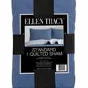 Ellen Tracy Standard 1 Quilted Sham 20x36in 100% Polyester