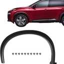 GXARTS Front Left Side Fender Wheel Molding Trim Compatible with Nissan Rogue 2021 2022 2023# 63861-6RR1A 638616RR1A