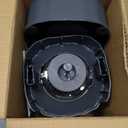 Gardner Pet Automatic Dog Water Dispenser Gravity Stainless Steel Water Waterer Feeder, 100% BPA-Free Large Capacity Water Feeding Bowls for Medium & Large-Sized Dogs Cats Other Pets -(1 Gallon) (Dark Grey)