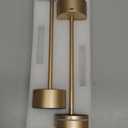 Pack of 2 LED Cordless Table Lamp Rechargeable, 5000mAh Portable Battery Operated LED Desk Lamp, 3 Color Dimmable Table Light for Reading/Home Office/Dining/Nightstand for Home 
Décor – Rose Gold