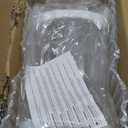 Gardner Pet Automatic Dog Water Dispenser Gravity Stainless Steel Water Waterer Feeder, Large Capacity Water Feeding Bowls for Medium & Large-Sized Dogs Cats Other Pets -(2.1 Gallon) (White)