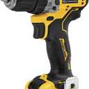 DEWALT XTREME 12V MAX* Cordless Drill/Driver Kit, 3/8-Inch (DCD701F2)