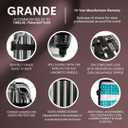 VinGardeValise® Grande Wine Suitcase – 12-Bottle Travel Luggage, TSA-Approved, Durable Hard Shell, Shockproof Foam, Secure Bottle Protection for Enthusiasts & Collectors - Burgundy