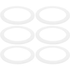 6pcs Stovetop Espresso Coffee Makers Silicone Gasket Compatible with Bialetti Compatible with Imusa Compatible with BC 9 Cups