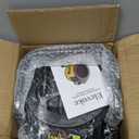 Elevoke Space Heaters for Indoor Use, 1500W PTC Electric Heater with 90Adjustable Angle, Fast Safety Heat, Small Portable Heater for Office Home(Silver)