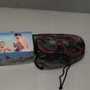 Diving Mask , Professional Anti-Fog Snorkel Goggles, Anti-Leak Swim Mask with Soft Adjustable Strap & Mesh Bag, Earplug