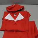 fun shack Flight Attendant Costume Women Red, Retro Airline Stewardess Outfit for Women, Vintage Stewardess Attire (Small)