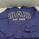 Embroidered Sweatshirt for Dad, Grandpa Crewneck, Daddy Shirt With Kid's Name on Sleeve, Men's Sweatshirts, Papa Hoodie - Father's Day, Christmas, Birthday Gift L