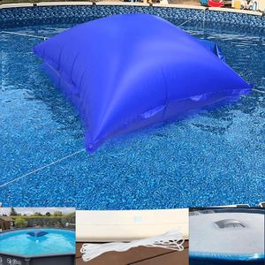 4' X 4' Pool Pillows for Above Ground Pools - Super Durable & Cold-Resistant, Easy Centering with Rope Included, Above Ground Pool Winterizing Kit Compatible, Enhanced Ice Equalizer Protection
