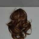 14 Inch Ponytail Extension - Clip in Ponytail Hair Extensions, Curly Wavy Pony Tails Hair Extensions, Synthetic Claw Clip Ponytail Extension for Women (Color: Medium Brown Mixed Honey Blonde)