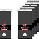 Neatiffy 54 x 108 Inch 6 Pack Rectangle Plastic Table Cloth Picnic/Camping/Party/Banquet Table Cover. Disposable/Reusable Tablecloths -Black