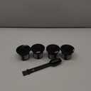 Reusable K Cups for 1.0 Brewers with Coffee Spoon - 4 Packs Refillable Coffee Pods, Stainless Steel Universal Kcup Filters, BPA Free & Easy to Clean