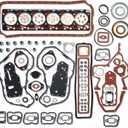 Full Head Gasket Set Compatible with Cummins Diesel 5.9 L 12V 6BT 1989 1990 1991 1992 1993 1994 1995 1996 1997 1998 EH50020 KBCSFGT6B KBCSFGT6B (Missing Couple Pcs)