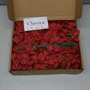 20 Pcs Dark Red Hydrangea Artificial Flowers Bulk, Faux Hydrangea Flowers Heads, Artificial Fake Silk Hydrangea Flowers with Stems, Red Flowers Artificial for Decoration Wedding Dcor