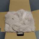 Ultra Soft Cozy Faux Fur Throw Blanket, Fuzzy Plush Thick Bubble Blanket, Oversize Luxury Fluffy Blanket for Couch, Sofa, Bedroom, and Living Room, 50x60 Inches, Light Brown