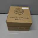 Divided Chilled Serving Tray for Parties,Ice Chilled Party Platter,Ice Serving Bowl with Lid and Handle,Charcuterie Serving Board,Cold Dish Dip for Fruit Seafood Vegetable Shrimp Cocktail Appetizer... (Green)