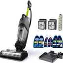 BISSELL® CrossWave® HydroSteam™ Deluxe Wet Dry Vac, Multi-Purpose Vacuum, Wash, and Steam, Formula Included, Green, 3515G