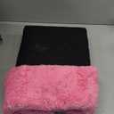 Tadpoles Quilted Stroller & Car Seat Cover - Black & Pink | 27" x 20" x 2" | Made of 100% Super Soft Microfiber Polyester | Warm, Gentle & Durable | Ideal for Use as a Stroller Cover & Car Seat Cover