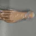 Practice Hand for Acrylic Nails Realistic Mannequin Hand for Nails Practice Soft Flexible Bendable False Fake Nail Hand Art Trainer Manicure Practice Hand Tool and Rings Display of Bracelets (Right)