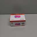 IDAODAN Electric Balloon Pump, Portable Electric Balloon Blower Machine Balloon Air Pump Dual Nozzle Rose Red 110V 600W Balloon Inflator for Party Decorations