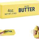 New Butter Squishy Slow Rising Stress Relief Toy, Realistic Butter Stick Squeeze Toy, Soft PU Foam Fidget Toy for Anxiety & Sensory Relief, Cute Desk Decor for Kids & Adults, Office & School(1PCS)
