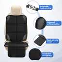 Car seat Protector 2 mesh Pocket Waterproof car seat Covers, Universal Size, Baby, pet, Children's car seat Protector, Anti Slip Bottom (2 Pieces)