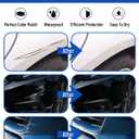 Glacier Silver Metallic A83 Touch up Paint for BMW-Exact Match Scratch Repair Kit 2-In-1 Premium Car Paint Pen for Chips & Nicks