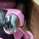Best Ride On Cars Vespa Scooter, 12V Battery Powered Ride On Car - Electric Scooter for Kids with Leather Seat, Real Lights & Sounds, USB/AUX/SD Slot, Ages 2-5 Years Old, Pink, Large New
