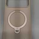 TORRAS Ostand Q3 Silicone for iPhone 17 Pro Max Case, Fit for MagSafe, 360 Spin Kickstand Holder, Soft Liquid Silicone Cozy Grip, Camera Control, Protective Case for iPhone 17 Pro Max, Dune Beige