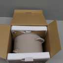 COOK WITH COLOR 2QT Mini Electric Round Slow Cooker - Adjustable Settings, Removable Stoneware Pot, Tempered Glass Lid, Dishwasher Safe, Cool-Touch Side Handles, Sand (Greige)