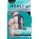 Heali Kinesiology Tape with Magnesium and Menthol, Bulk Roll, 115ft x 14in, Uncut K Tape, Knees, Back, Physical Therapy Sports Tape for Muscles and Joints Water Resistant, Blue Splatter