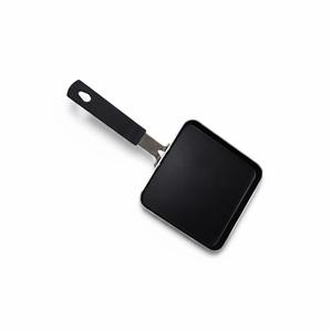 Non-Stick Every Day Square Griddle, BPA-Free Comfort Grip Silicone Handle, Dishwasher & Oven Safe, PFAS-Free Ceramic Skillet, Pancake Pan, Black