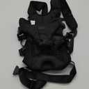 YUDODO Front Pet Carrier Backpack for Small Dogs and Cats, Secure and Breathable Mesh, Ergonomic Support, Adjustable for Walking, Hiking, or Travel (Black M)