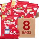 Popcornopolis Nearly Naked Gourmet Popcorn, Popped Popcorn Snack Bags, 4.5 Ounce (Pack of 8)  BBD 05/13/2026