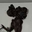 Long Wavy Wrap Around Ponytail Claw Jaw In Hair Pieces Real Natural Remy Hair s For Human #27 18inches