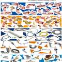 EZ-Fluid 12" x 3/8" Female Compression To 3/8 Inch Female Comp. Stainless Steel Braided Faucet Connector Line,Dishwasher Supply Line,Faucet Extension Supply Hose Connector Lines,Fits 3/8"Comp Male (1)