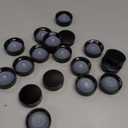 12 Pack 38mm Growler Caps, Black - Replacement Caps for 1/2 Gallon & 1 Gallon Glass Jugs | Airtissle Seal Keeps Beer Carbonated | Universal Fit for Most Standard 38mm Thread Glass Jugs