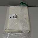 GUOHNHE Fabric Storage Bin with Lid, Closet Boxes with Cover, Collapsible Stackable Organizer Basket with 2 Handles, for Home and Bedroom, 2 Pack, Beige, 10.2 x 7.9 x 6.7 In, XSNY12BES-2