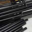 Goovilla Garden Fence, Total 27ft(L) x 24in(H) Garden Fencing Animal Barrier, 25 Pcs Rustproof Metal Fence Panels, Black No Dig Fence, Decorative Garden Fences and Borders for Dogs, Flower Bed, Patio