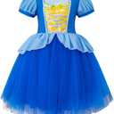 Little Girls Princess Costumes Halloween Birthday Party Fancy Dress Tulle Skirt With Accessories
