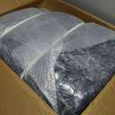 Homguava 3FT Bean Bag Chair: Teardrop Bean Bags with Memory Foam Filled, Compact Beanbag Chairs Soft Sofa with Corduroy Cover (Grey) (Large)