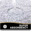 OLANLY Bathroom Runner Rug 70x24, Extra Soft and Absorbent Microfiber Bath Rugs, Non-Slip, Machine Washable, Quick Dry Shaggy Bath Carpet, Extra Long Bath Mats for Bathroom, Tub, Shower, Grey