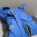 Slwosdlds Men's Winter Ski Jacket Warm Waterproof Fleece Liner Snow Coat Hooded Windproof Mountain Raincoat, Large