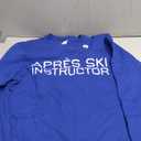 Vintage Apres Ski Instructor Funny Drunk Skiing Winter Skier Sweatshirt, Size: Medium
