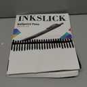 50 Pack Black Ink Pens - Bulk Pens, 1.0MM Medium Point Ballpoint Pens, Smooth Writing No Bleed Retractable Ball Point Pen (Black)