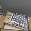 4 Tier Bamboo Spice Rack Organizer with 28 Spice Jars, 780 Labels, Wood Shelf, Chalk Marker and Funnel Set for Cabinet Kitchen Countertop, Empty 4 oz Glass Jars