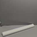 No Drill Cordless Pleated Fabric Shades, White, 29.5" W x 64" H