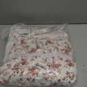 RUVANTI 100% Cotton Sheets Twin XL Size Percale Bedding, Cooling & Breathable Floral Design, Durable with a Crisp, Soft & Comfortable Feel, 16" Deep Pocket, 3-Piece Set, Bouquet